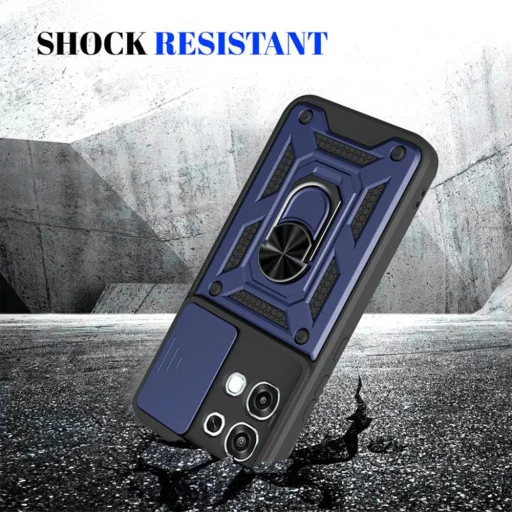 Oppo A6 Pro 4G / A6 Pro 5G Blue Techsuit CamShield Series tok - 3