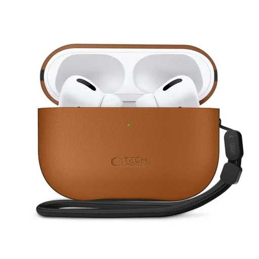 Apple AirPods Pro 3 Tech-Protect NaturalFit Barna tok - 2
