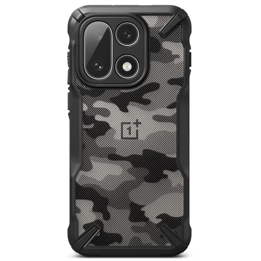 OnePlus 15 Ringke Fusion X Camo Fekete tok - 3