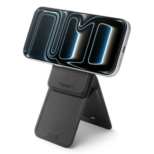 iPhone Spigen S314-3 Slim Fold Tripod Wallet MagSafe Fekete - 8