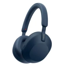 Sony WH-1000XM5 Bluetooth Vezeték nélküli Over-Ear fejhallgató, BT 5.0, TWS, zajszűrős, kék EU