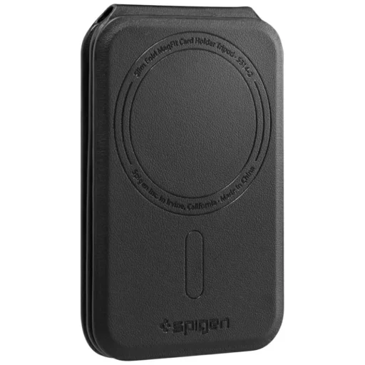 Spigen S314-2 Slim Fold Tripod Wallet Magsafe fekete - 4