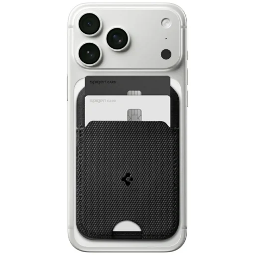 Spigen S314-2 Slim Fold Tripod Wallet Magsafe fekete - 8