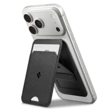 Spigen S314-1 Slim Fold Tripod Wallet Magsafe Fekete