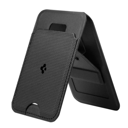 Spigen S314-1 Slim Fold Tripod Wallet Magsafe Fekete - 2