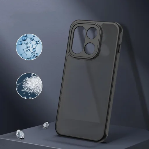 OnePlus 15 matt Fekete tok TECH-PROTECT - 3