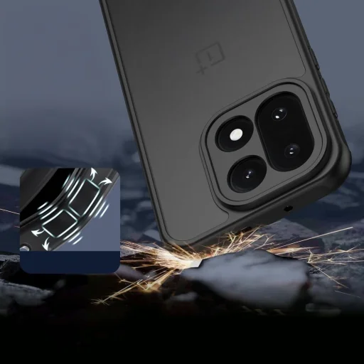 OnePlus 15 matt Fekete tok TECH-PROTECT - 4