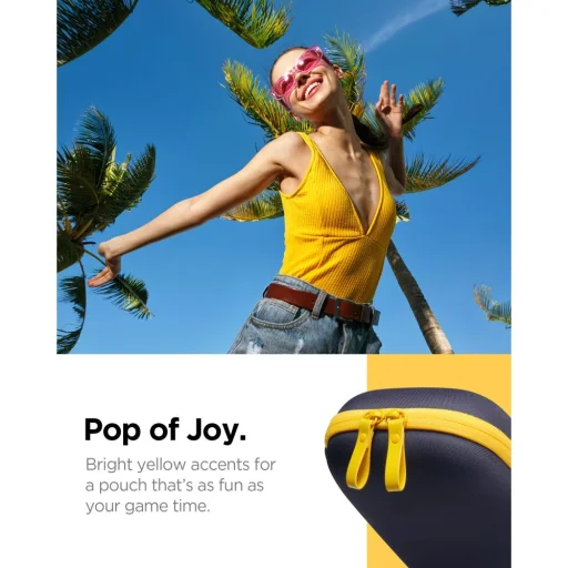 Nintendo Switch 2 Spigen Nano Pop Pro Pouch táska Áfonya Tengerészkék - 7