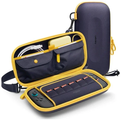 Nintendo Switch 2 Spigen Nano Pop Pro Pouch puzdro Čučoriedka Námornícka modrá - 1