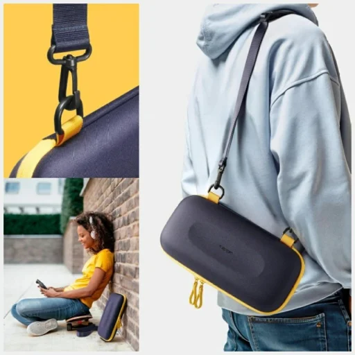 Nintendo Switch 2 Spigen Nano Pop Pro Pouch puzdro Čučoriedka Námornícka modrá - 5