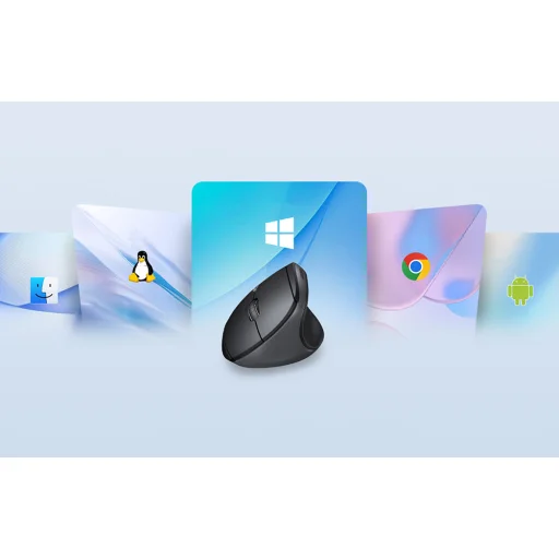 UGREEN 2.4GHz BT M371 vezeték nélküli többmódú egér (fehér) - 7