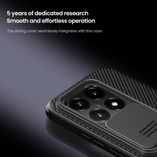 Nillkin CamShield PRO Hard tok Xiaomi 15T Fekete - 3