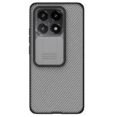 Nillkin CamShield PRO fliptok Xiaomi 15T átlátszó fekete tok