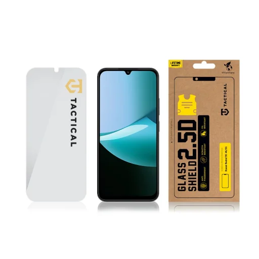Tactical Glass Shield 2.5D üvegfólia Xiaomi Redmi 15C 4G/5G számára (Átlátszó) - 3