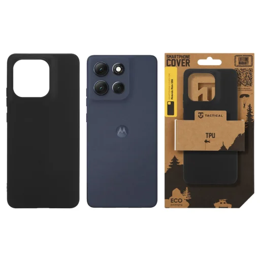Tactical TPU tok Motorola Moto G86 fekete - 3