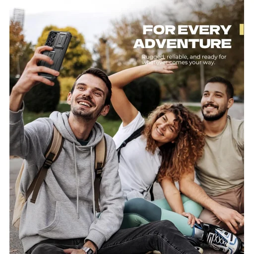 Samsung Galaxy S25 FE Dexnor kitámasztós ütésálló tok - 2