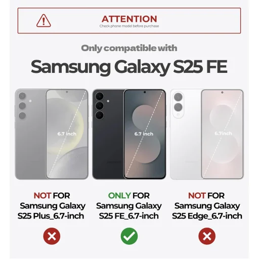 Samsung Galaxy S25 FE Dexnor kitámasztós ütésálló tok - 5