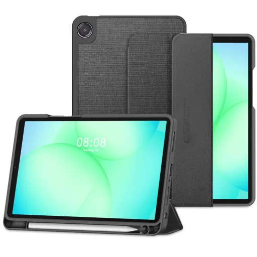 Galaxy Tab A9+ / A11+ Plus 11.0 X210 / X215 / X216 / X230 / X235 / X236 tok Tech-protect Sc Pen Canvas Szénszürke - 1