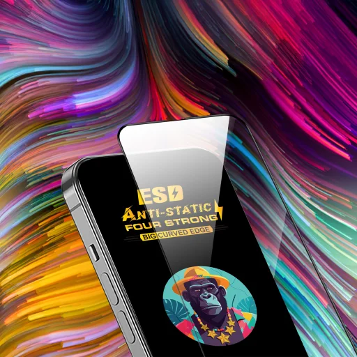 Univerzális edzett üveg 9D OneFit AI-17 6,67" üvegfólia - 3