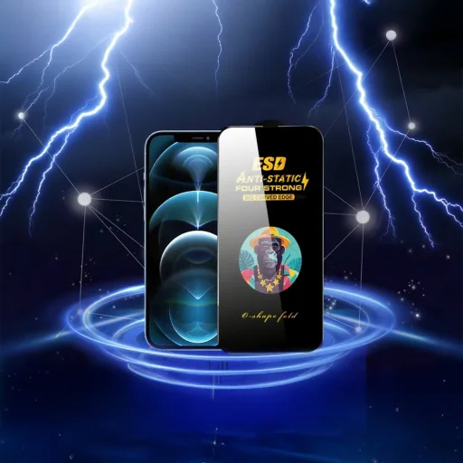 Univerzális edzett üveg 9D OneFit AI-17 6,67" üvegfólia - 4