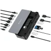 Adapter Verbatim 15 az 1-ben USB-C Pro dokkolóállomás 2xHDMI/1xRJ45/4xUSB-A/3xUSB-C/1xSD/1xmicroSD/1xAudio