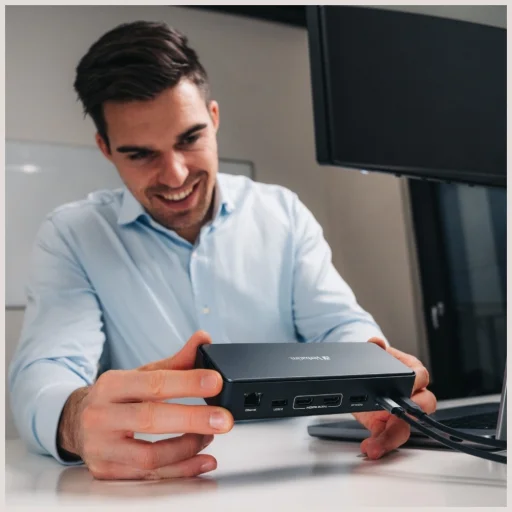 Adapter Verbatim 15 az 1-ben USB-C Pro dokkolóállomás 2xHDMI/1xRJ45/4xUSB-A/3xUSB-C/1xSD/1xmicroSD/1xAudio - 8