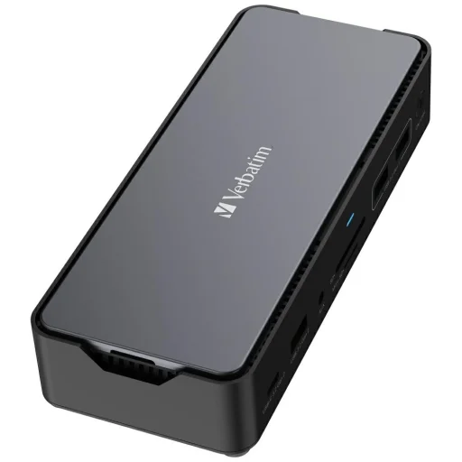 Adapter Verbatim 15 az 1-ben USB-C Pro dokkolóállomás 2xHDMI/1xRJ45/4xUSB-A/3xUSB-C/1xSD/1xmicroSD/1xAudio - 4