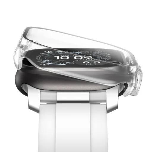 AmazingThing Radix üvegfólia tok Apple Watch Ultra 3 49 mm - Átlátszó üvegfólia - 9