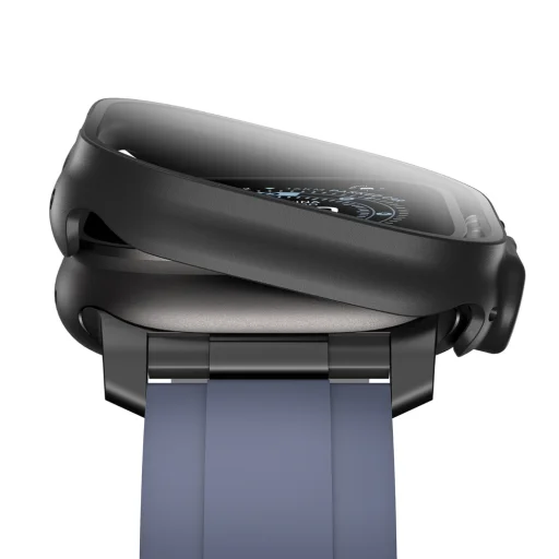 AmazingThing Radix üvegfólia tok Apple Watch Ultra 3 49mm - Fekete - 9