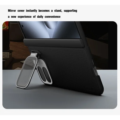 Nillkin Super Frosted Prop Mágneses Hátlapi Tok Google Pixel 10 Pro Fold Fekete tok - 7