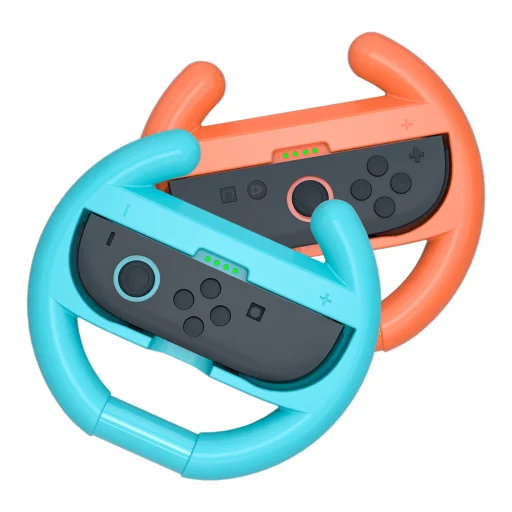Nintendo Switch 2 Joy-Con Versenykormány (2 darab) - Narancs és Kék - 13