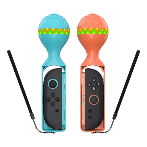 Nintendo Switch 23 az 1-ben Family Accessory Pack 2 - Narancs és Kék Szett - 18