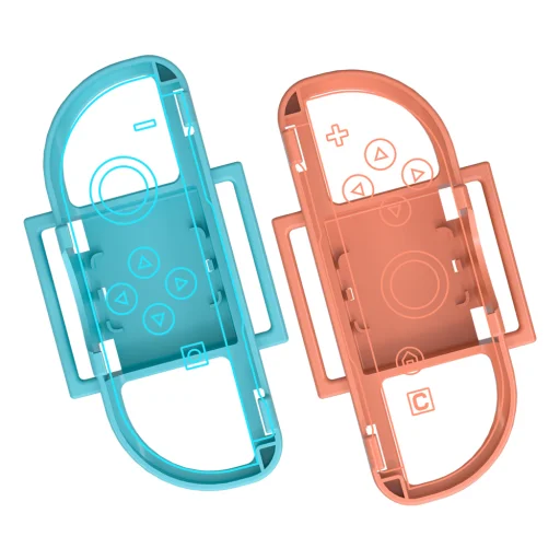 Nintendo Switch 23 az 1-ben Family Accessory Pack 2 - Narancs és Kék Szett - 39