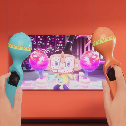 Nintendo Switch 23 az 1-ben Family Accessory Pack 2 - Narancs és Kék Szett - 44