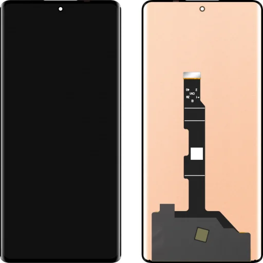 LCD kijelző modul MP Xiaomi Redmi Note 14 Pro 4G, keret nélkül, utángyártott, fekete - 1