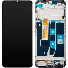 LCD kijelző modul az Oppo A16s / A16 készülékhez, fekete