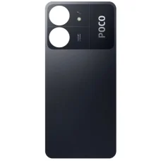 Xiaomi Poco C65 fekete akkumulátorfedél,