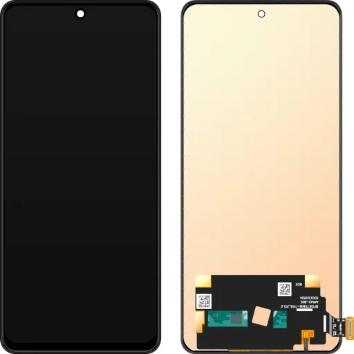 LCD kijelző modul MP Oppo Reno10 Pro, keret nélkül, utángyártott, fekete - 1