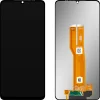 LCD kijelző modul MP Samsung Galaxy A07 4G A075, keret nélkül, utángyártott, fekete