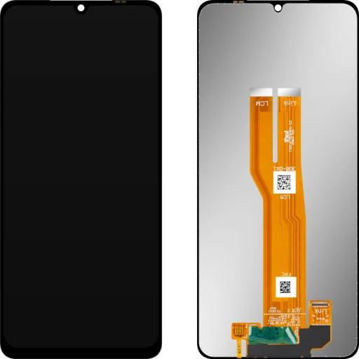 LCD kijelző modul MP Samsung Galaxy A07 4G A075, keret nélkül, utángyártott, fekete - 1