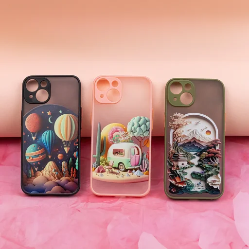 Ultra Trendy Samsung Galaxy A54 5G utazós fekete tok - 13