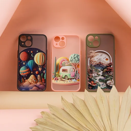 Ultra Trendy Samsung Galaxy A54 5G utazós fekete tok - 14