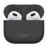 AirPods 4 Fekete Fixed Silky tok (FIXSIL-1473-BK)