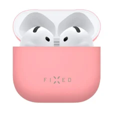 AirPods 4 Rózsaszín Fixed Silky tok (FIXSIL-1473-PI)