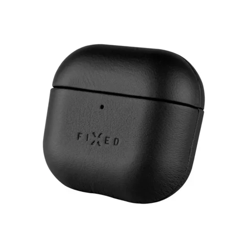 Apple AirPods 4 Fekete Fixed PodsLeather tok (FIXLP-1473-BK) - 2