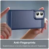 Motorola Moto G06 / Moto G06 Power Kék Techsuit - Carbon Silicone tok - 5