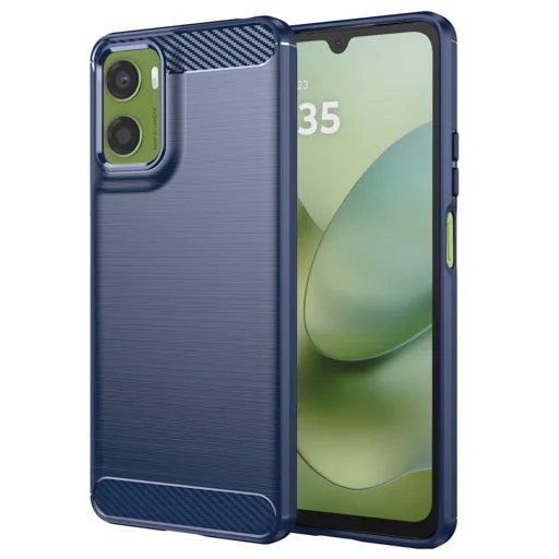 Motorola Moto G06 / Moto G06 Power Kék Techsuit - Carbon Silicone tok - 1