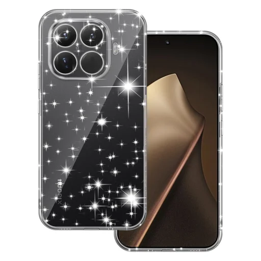 Xiaomi 15T Pro Techsuit SparkleSkin sorozat - Átlátszó tok - 1