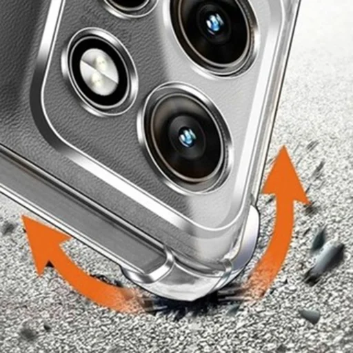 Motorola Moto G86 Power átlátszó Techsuit Shockproof Clear Silicone tok - 6