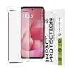 Motorola Moto G57 Power / G67 Power Fekete Techsuit - 111D Teljes Borítás / Teljes Ragasztás Üveg üvegfólia